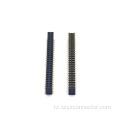 2.54mm 암 헤더 이중 행 SMT PA9T